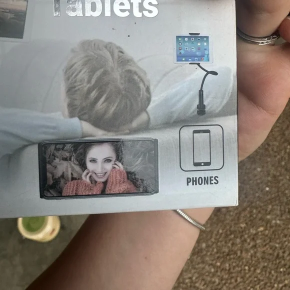 Black Gooseneck Tablet Stand - Picture 5 of 5